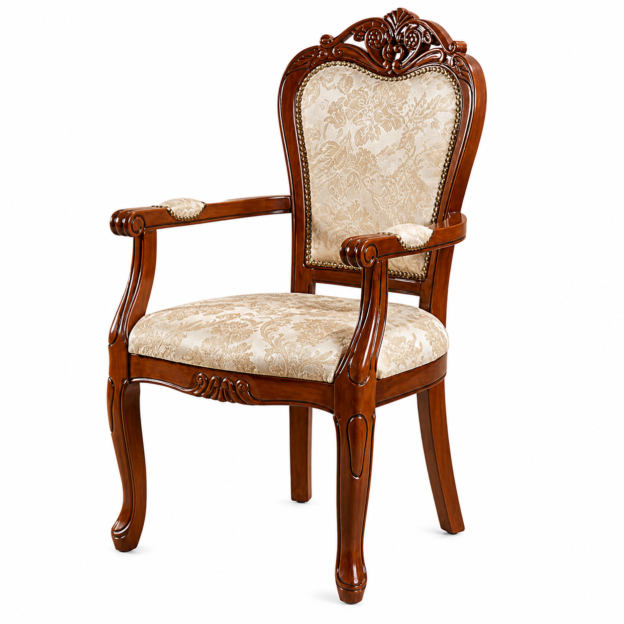 Classic Wooden Arm Chair