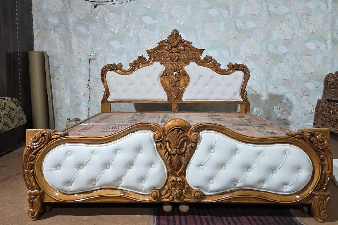 Wooden Double Bed
